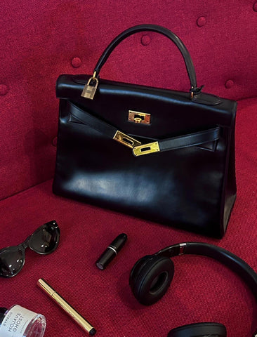 Hermes Kelly 32 Black