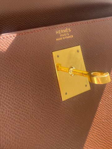 Hermes Kelly 32 Brown
