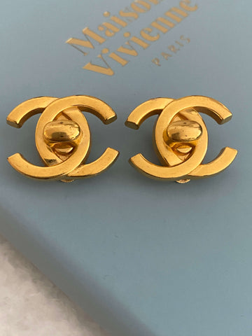 Chanel CC Earrings