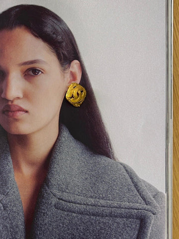 Chanel Earrings CC
