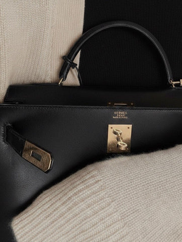 Hermes Kelly 28 Black