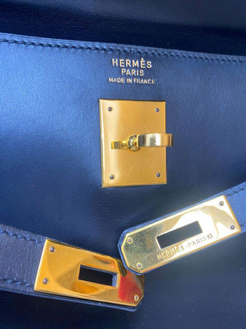 Hermes Kelly 35 Black Box