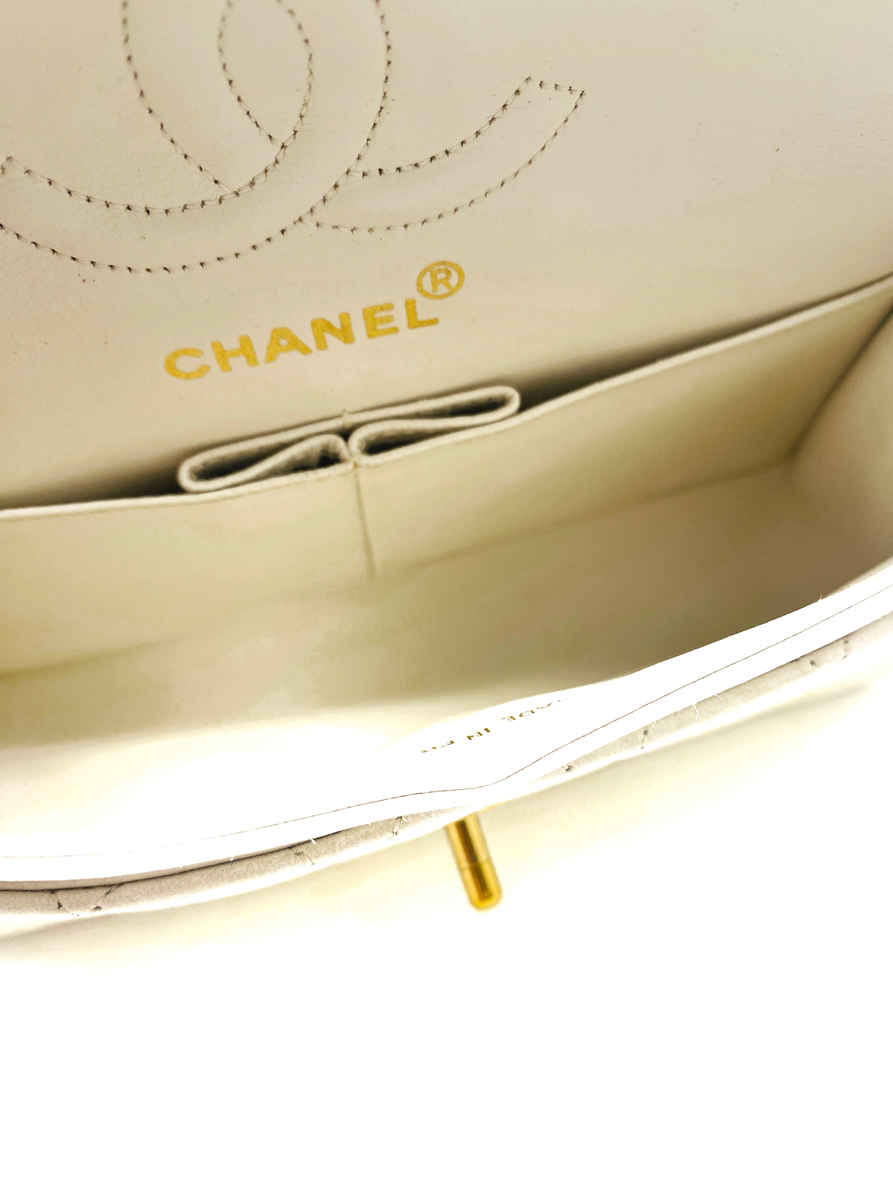 Chanel beige bag 
