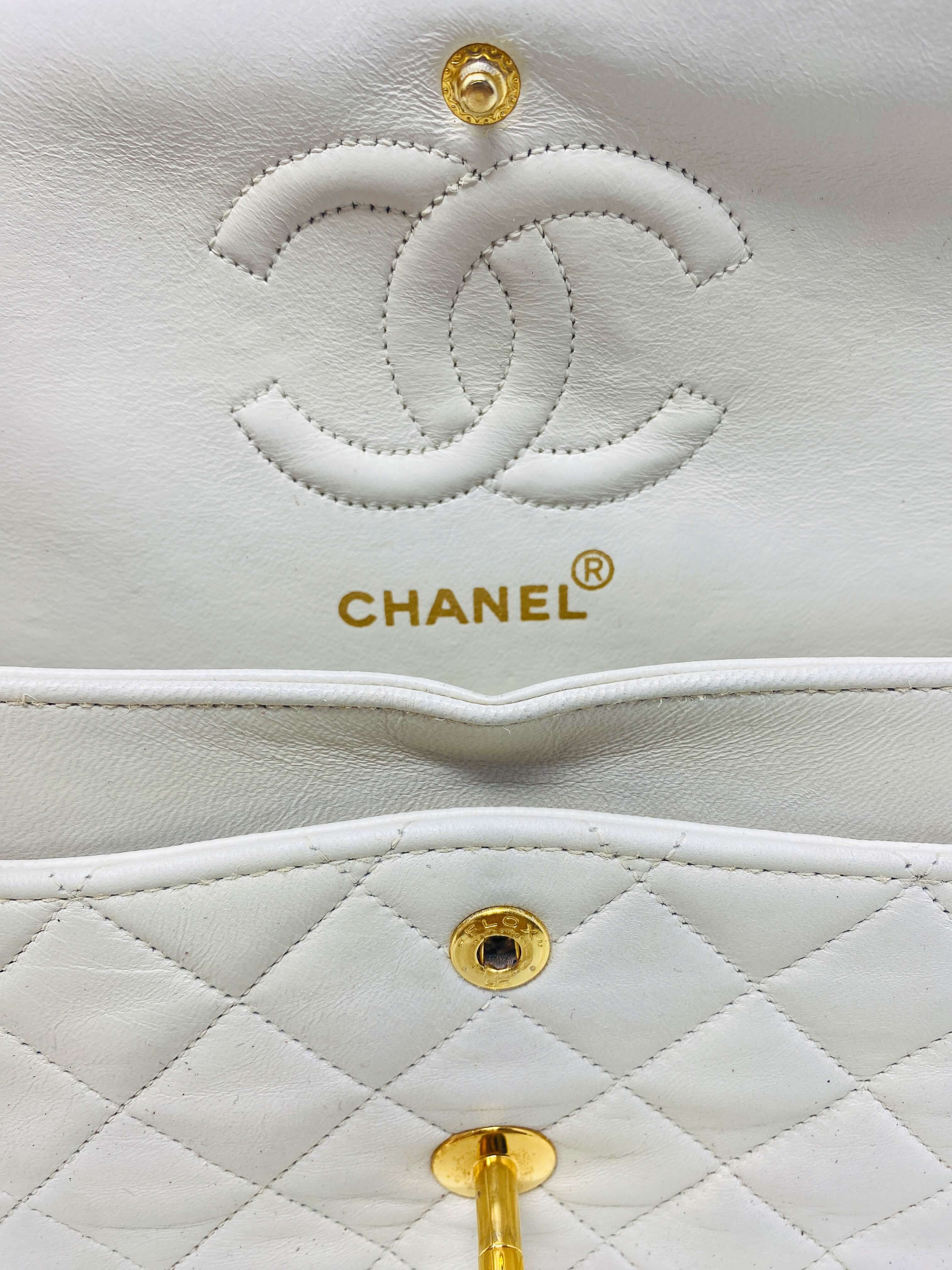 Chanel beige bag