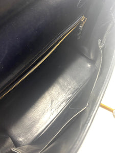 Hermes Kelly 28; midnight blue