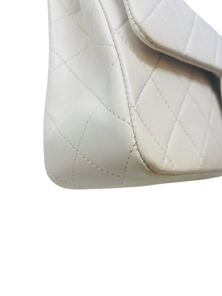 Chanel Double Flap Small front left corner