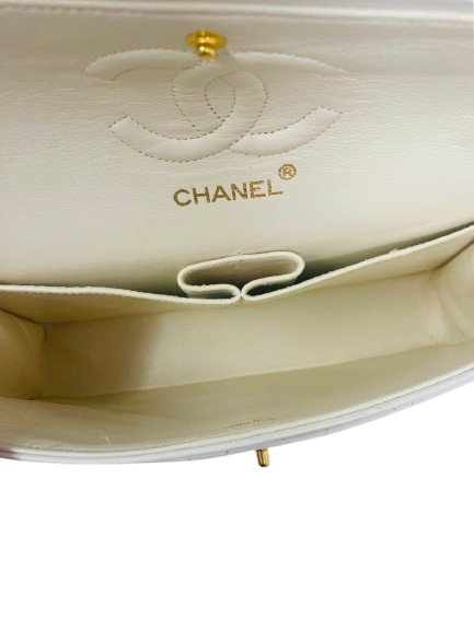 Chanel Double Flap Small inside view