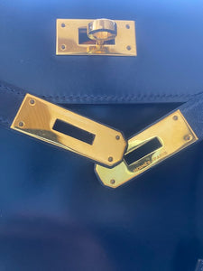 Hermes Kelly 28 Sellier Midnight Blue €6750 [RPP €9850]