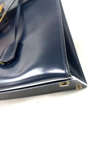 Hermes Kelly 28 Sellier Midnight Blue €6750 [RPP €9850]