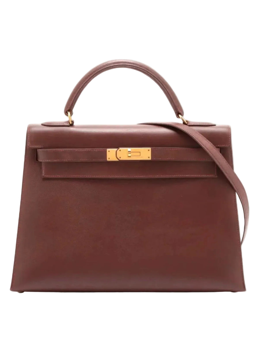爱马仕 Kelly 32 Sellier Brown 