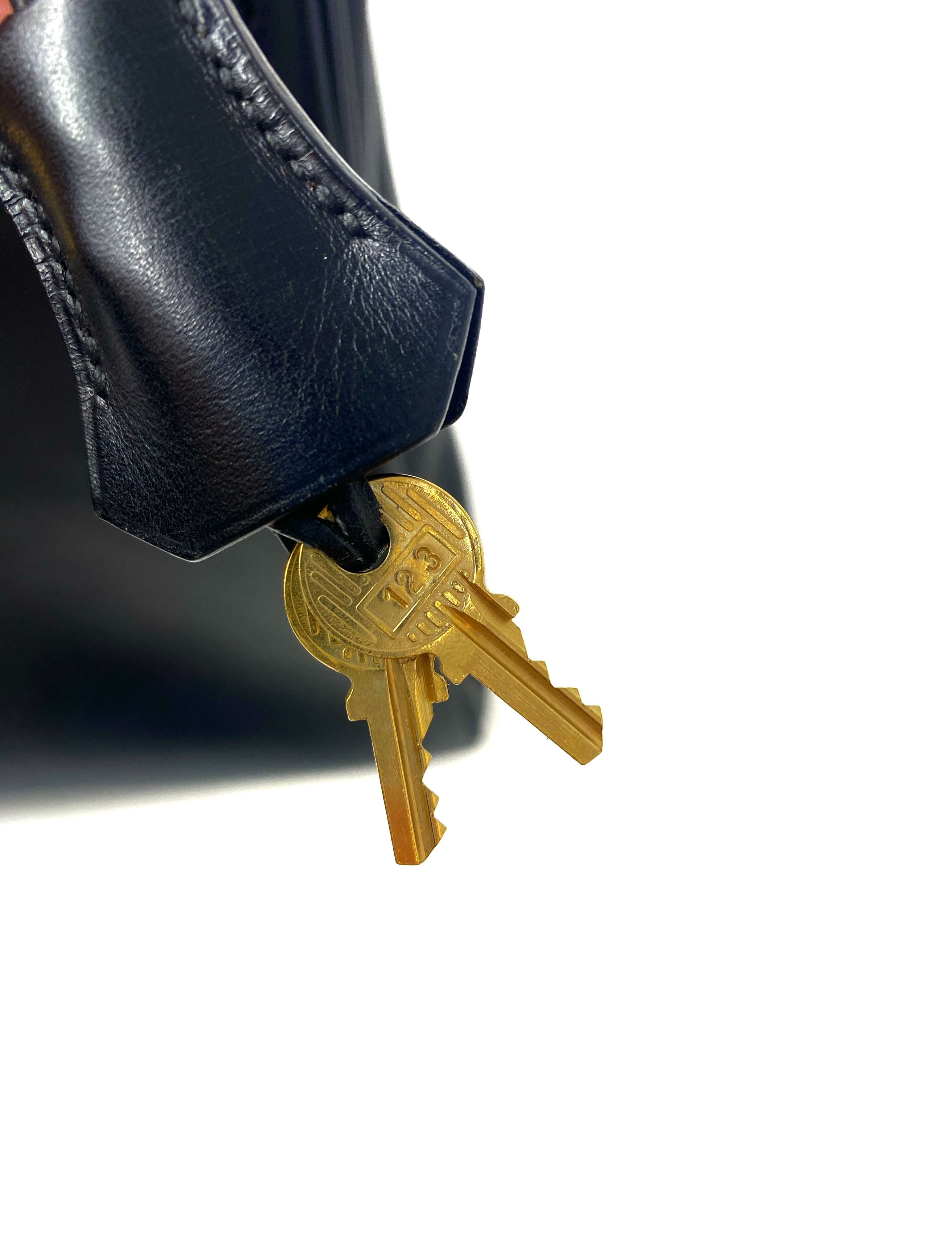 Hermes Kelly 35 Black Box 