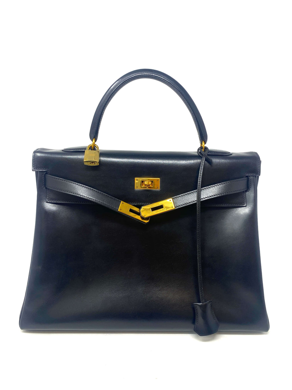 Hermes Kelly 35 Black Box 
