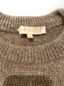 vanessa bruno sweater, mohair, beige colour, size 1