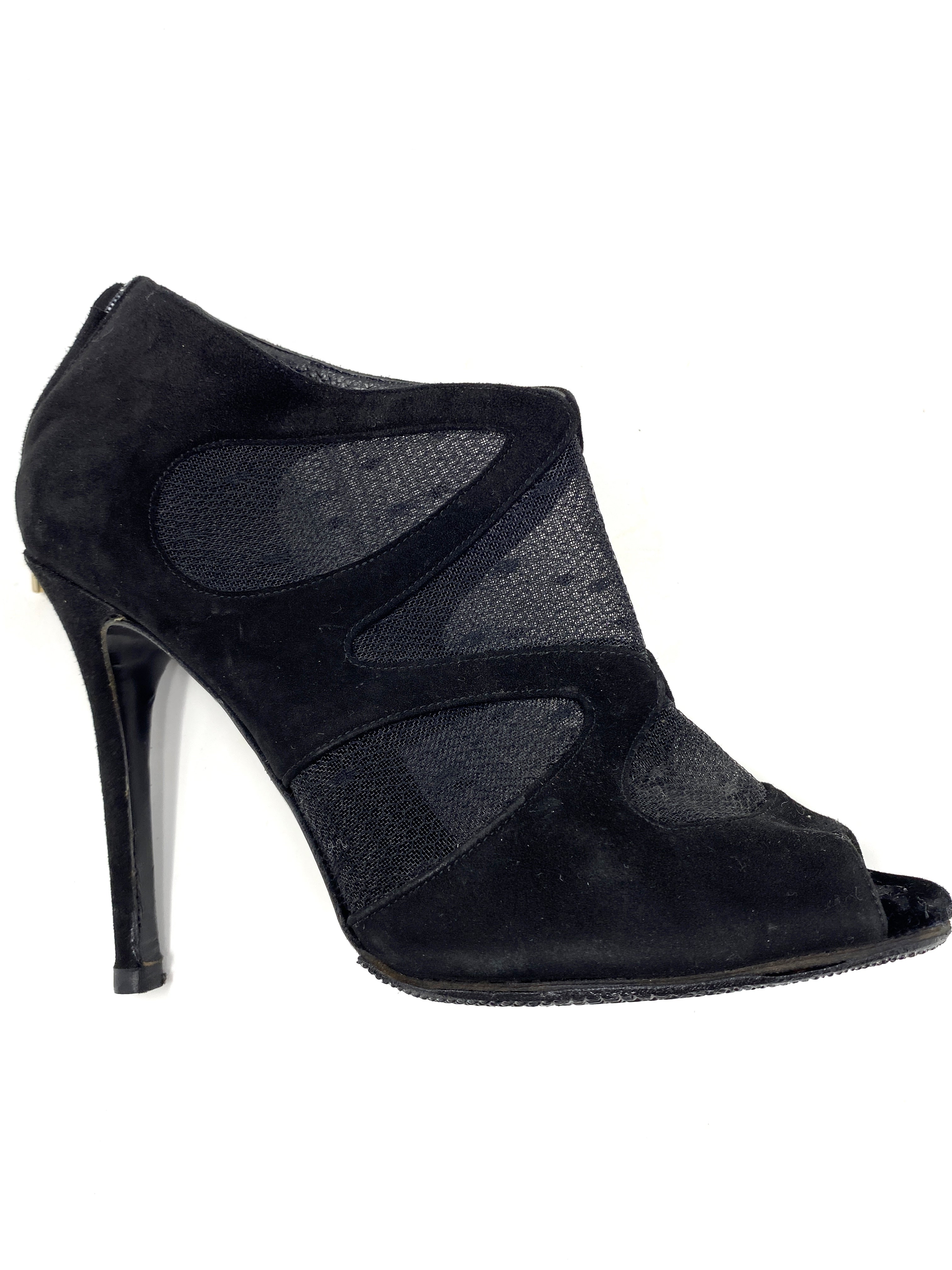 Dolce & Gabbana shoes; high heels; black; open toe